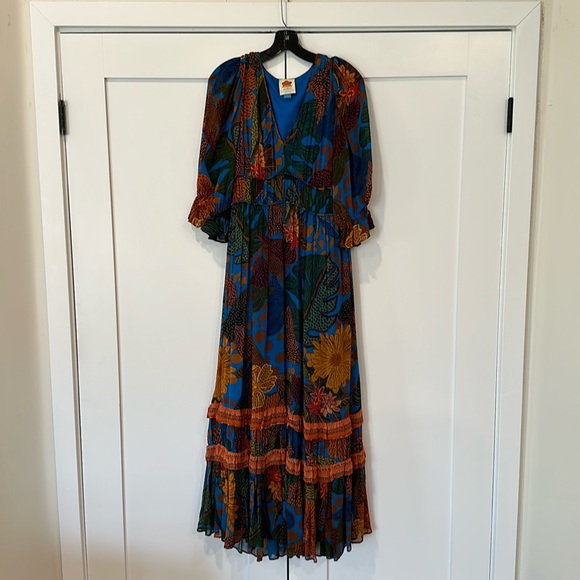 Farm Rio Vibrant Mid-Maxi - Picture 3 of 7